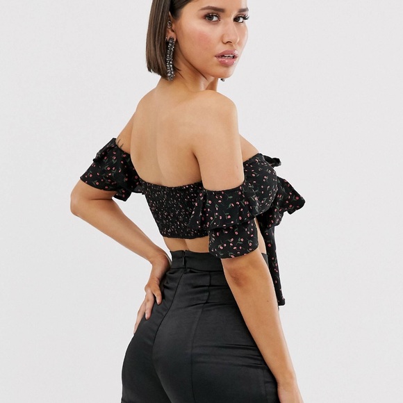 Bra top with tie front - Picture 2 of 4